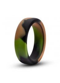 Эрекционное кольцо камуфляжной расцветки Silicone Camo Cock Ring - Blush Novelties - в Ногинске купить с доставкой