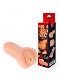 Телесный реалистичный мастурбатор в виде вагины - Bior toys - в Ногинске купить с доставкой
