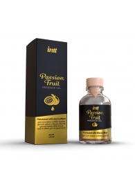 Массажный гель с ароматом маракуйи Passion Fruit - 30 мл. - INTT - купить с доставкой в Ногинске