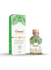Массажный гель с ароматом кокоса Coconut - 30 мл. - INTT - купить с доставкой в Ногинске