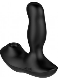 Черный вибратор-ротатор для стимуляции простаты Nexus Revo Air - Nexus Range - в Ногинске купить с доставкой