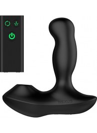 Черный вибратор-ротатор для стимуляции простаты Nexus Revo Air - Nexus Range - в Ногинске купить с доставкой