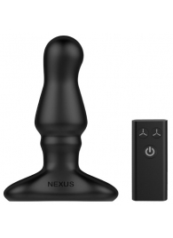 Черный вибростимулятор простаты Nexus Bolster - 12,3 см. - Nexus Range - в Ногинске купить с доставкой
