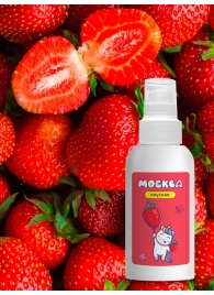 Универсальная смазка с ароматом клубники  Москва Вкусная  - 100 мл. - Москва - купить с доставкой в Ногинске