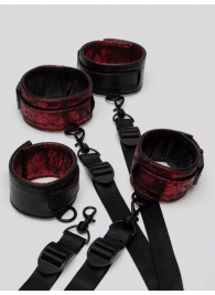 Изысканный набор фиксаций на кровати Reversible Under Mattress Restraint Set - Fifty Shades of Grey - купить с доставкой в Ногинске