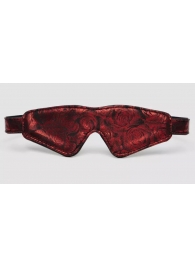 Двусторонняя красно-черная маска на глаза Reversible Faux Leather Blindfold - Fifty Shades of Grey - купить с доставкой в Ногинске