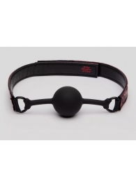 Кляп-шар на двусторонних ремешках Reversible Silicone Ball Gag - Fifty Shades of Grey - купить с доставкой в Ногинске