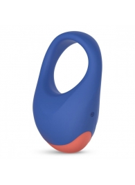 Синее эрекционное кольцо RRRING Dinner Date Cock Ring - FeelzToys - в Ногинске купить с доставкой
