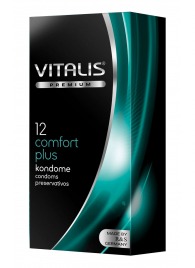 Контурные презервативы VITALIS PREMIUM comfort plus - 12 шт. - Vitalis - купить с доставкой в Ногинске
