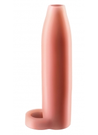 Телесная насадка Real Feel Enhancer XL - 17 см. - Pipedream - в Ногинске купить с доставкой