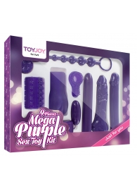 Эротический набор Toy Joy Mega Purple - Toy Joy - купить с доставкой в Ногинске