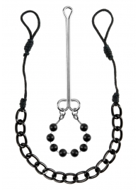 Интимные украшения с бусинами NIPPLE   CLIT JEWELRY - Pipedream - купить с доставкой в Ногинске