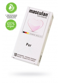 Супертонкие презервативы Masculan Pur - 10 шт. - Masculan - купить с доставкой в Ногинске