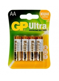 Батарейки алкалиновые GP Ultra Alkaline AA/LR6 - 4 шт. - Элементы питания - купить с доставкой в Ногинске