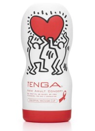 Мастурбатор Keith Haring Cup Deep Throat - Tenga - в Ногинске купить с доставкой