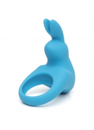 Голубое эрекционное виброкольцо Happy Rabbit Rechargeable Rabbit Cock Ring - Happy Rabbit - в Ногинске купить с доставкой