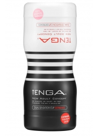 Мастурбатор Dual Sensation Cup Extremes - Tenga - в Ногинске купить с доставкой