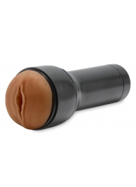 Коричневый мастурбатор-вагина Feel Stroker - Kiiroo - в Ногинске купить с доставкой