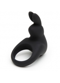 Черное эрекционное виброкольцо Happy Rabbit Rechargeable Rabbit Cock Ring - Happy Rabbit - в Ногинске купить с доставкой