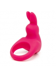 Розовое эрекционное виброкольцо Happy Rabbit Rechargeable Rabbit Cock Ring - Happy Rabbit - в Ногинске купить с доставкой