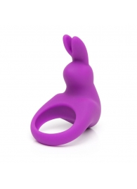 Фиолетовое эрекционное виброкольцо Happy Rabbit Rechargeable Rabbit Cock Ring - Happy Rabbit - в Ногинске купить с доставкой