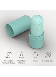 Мятный двусторонний мастурбатор Arcwave Ghost Pocket Stroker - Arcwave - в Ногинске купить с доставкой