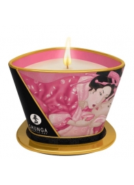 Массажная свеча Rose Petals с ароматом розы - 170 мл. - Shunga - купить с доставкой в Ногинске