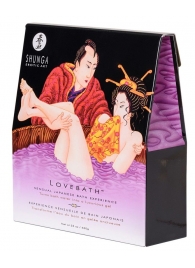 Соль для ванны Lovebath Sensual lotus, превращающая воду в гель - 650 гр. - Shunga - купить с доставкой в Ногинске