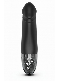 Черный вибратор с электростимуляцией Real Deal Neal - 16,5 см. - MyStim - купить с доставкой в Ногинске