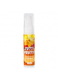 Интимный гель на водной основе Tutti-Frutti  Ванильный пудинг  - 30 гр. - Биоритм - купить с доставкой в Ногинске