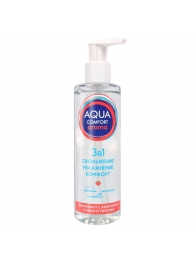 Гель-лубрикант на водной основе Aqua Comfort Aroma с ароматом персика - 195 гр. - Биоритм - купить с доставкой в Ногинске