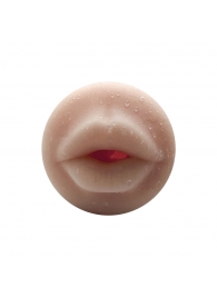 Телесный мастурбатор-ротик Oral Mini Masturbator - Adrien Lastic - в Ногинске купить с доставкой