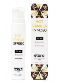 Возбуждающий гель Hot Vanilla Espresso Arousal Gel - 15 мл. - Exsens - купить с доставкой в Ногинске