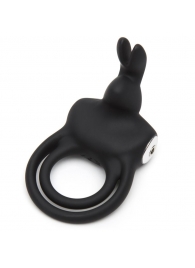 Черное эрекционное виброкольцо Happy Rabbit Cock Ring - Happy Rabbit - в Ногинске купить с доставкой