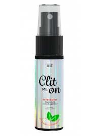 Клиторальный возбуждающий спрей Clit Me On Peppermint - 12 мл. - INTT - купить с доставкой в Ногинске