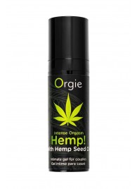Возбуждающий интимный гель для пар ORGIE Hemp Intense Orgasm - 15 мл. - ORGIE - купить с доставкой в Ногинске