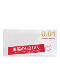 Ультратонкие презервативы Sagami Original 0.01 - 20 шт. - Sagami - купить с доставкой в Ногинске
