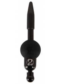 Черный уретральный вибростимулятор Vibrating Penis Plug - Orion - купить с доставкой в Ногинске