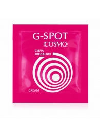 Стимулирующий интимный крем для женщин Cosmo G-spot - 2 гр. - Биоритм - купить с доставкой в Ногинске