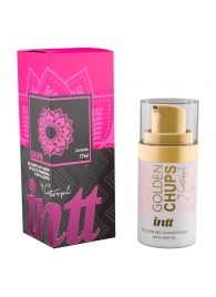 Возбуждающий гель Golden Chups с малиновым ароматом - 17 мл. - INTT - купить с доставкой в Ногинске