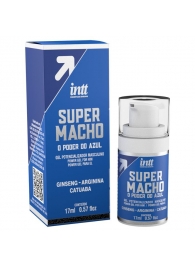 Мужской стимулирующий гель Super Macho - 17 мл. - INTT - купить с доставкой в Ногинске