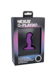 Фиолетовая вибровтулка Nexus G-Play+ S - Nexus Range - в Ногинске купить с доставкой