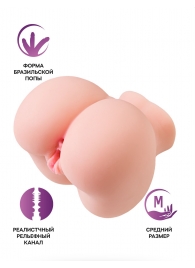 Реалистичный мастурбатор Giovanna - ToyFa - в Ногинске купить с доставкой