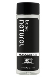 Массажное масло для тела Natural Basic - 100 мл. - HOT - купить с доставкой в Ногинске