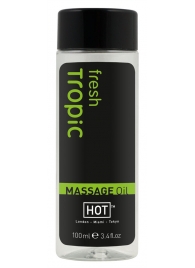 Массажное масло для тела Tropic Fresh - 100 мл. - HOT - купить с доставкой в Ногинске