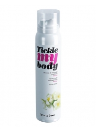 Массажная хрустящая пенка Tickle My Body Monoi с ароматом моной - 150 мл. - Love to Love - купить с доставкой в Ногинске