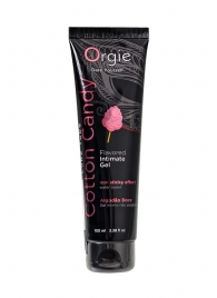Интимный гель на водной осное Lube Tube Cotton Candy со вкусом сахарной ваты - 100 мл. - ORGIE - купить с доставкой в Ногинске