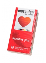Презервативы Masculan Sensitive plus - 10 шт. - Masculan - купить с доставкой в Ногинске