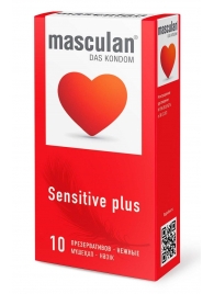 Презервативы Masculan Sensitive plus - 10 шт. - Masculan - купить с доставкой в Ногинске