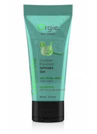 Съедобный интимный гель Orgie Lube Tube Cocktail Caipirinha - 50 мл. - ORGIE - купить с доставкой в Ногинске